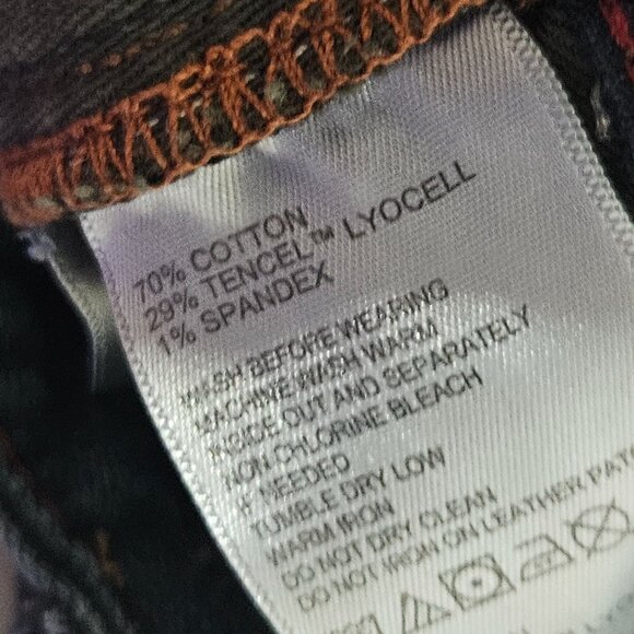 Tommy Bahama Jeans Mens Size 42 X 30 Straight Leg Mid Rise Dark Wash Denim Pants - Picture 6 of 6